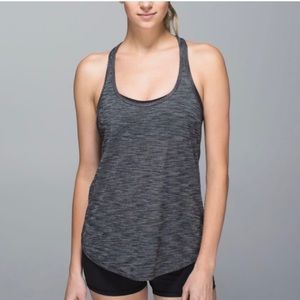LULULEMON 105 F Singlet Scalloped Hem Tank Top